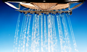 hot water